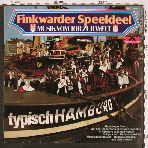 Finkwarder Speeldeel: Typisch Hamburg, Polydor (2371 834), D, 1977 Typ: LP Best.-Nr.: V2933 Preis: 7,50 Euro