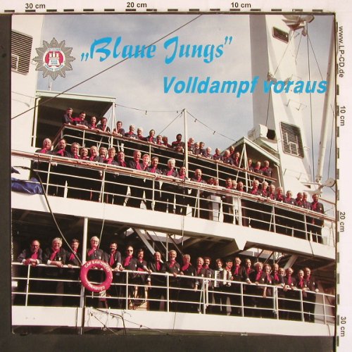 Blaue Jungs Hamburg Harburg: Volldampf voraus,Horvorka,Kauschka, Polizei Chor (RP 30 190), D, 1990 Typ: LP Best.-Nr.: V2934 Preis: 9,00 Euro