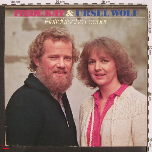 Fiede Kay & Ursel Wolf: Plattdütsche Leeder, Polydor (2373 127), D, 1982 Typ: LP Best.-Nr.: V2950 Preis: 7,50 Euro