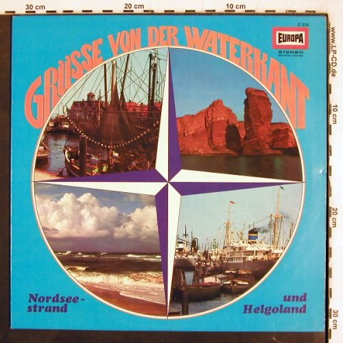 V.A.Grüße von der Waterkant: Nordseestrand und Helgoland,16 Tr., Europa (E 338), D Typ: LP Best.-Nr.: V3683 Preis: 6,00 Euro