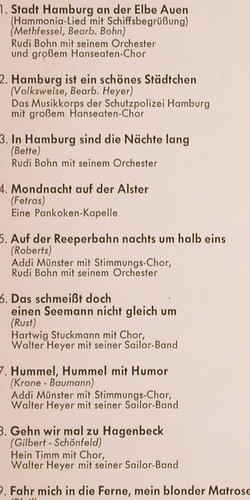 V.A.Schön ist die Liebe im Hafen: 28 Seemannslieder und Shanties, Telefunken (J-126), D,m-/vg+ Typ: LP Best.-Nr.: V3684 Preis: 7,50 Euro