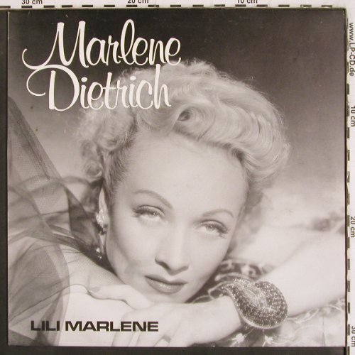 Dietrich,Marlene: Lili Marleen, hist rec., in english, Nostalgia (22005), D, m-/m-, 1984 Typ: LP Best.-Nr.: V3844 Preis: 6,00 Euro