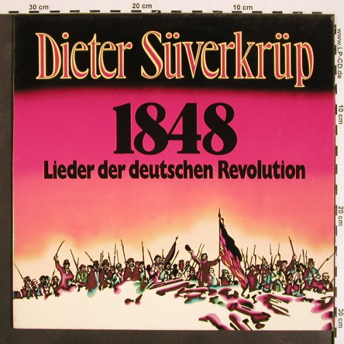 Süverkrüp,Dieter: 1848-Lieder d.deutschen Revolution, Pläne (S 11102), D, Foc, 1973 Typ: LP Best.-Nr.: V4361 Preis: 9,00 Euro