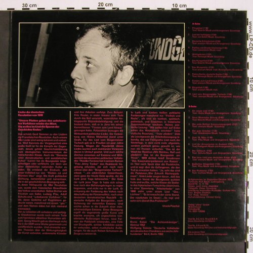 Süverkrüp,Dieter: 1848-Lieder d.deutschen Revolution, Pläne (S 11102), D, Foc, 1973 Typ: LP Best.-Nr.: V4361 Preis: 9,00 Euro