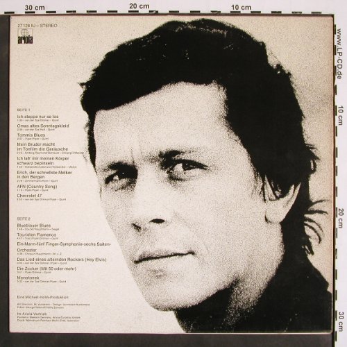 Piper,Tommi: Entertainer, Foc, Ariola (27 128 IU), D, 1976 Typ: LP Best.-Nr.: V4424 Preis: 7,50 Euro