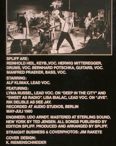 Spliff: The Spliff Radio Show, CBS(CBS 84 555), NL, 1980 - LP - V4862 - 7,50 Euro