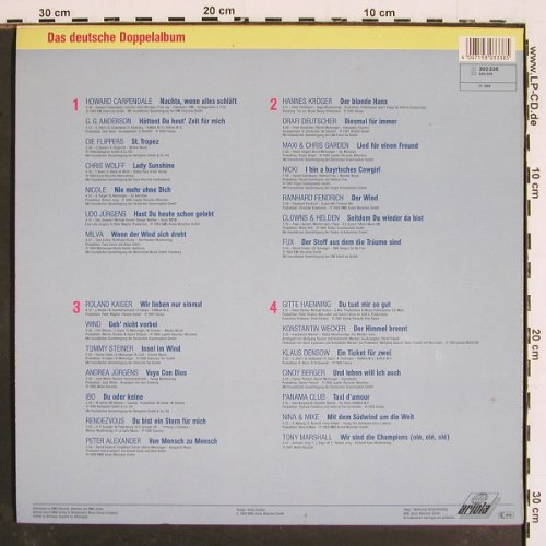 V.A.Super Willi's Hiparade: Das Deutsche Doppelalbum, Ariola (303 338), D, 1988 Typ: 2LP Best.-Nr.: V4947 Preis: 5,00 Euro