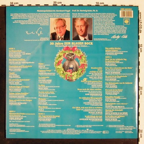 V.A.30 Jahre Zum Blauen Bock: Valente, Torriani, Schenk.., Foc, CBS / hr (CBS 460109 1), NL, 1987 Typ: 2LP Best.-Nr.: V5173 Preis: 7,50 Euro