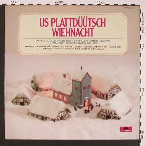 V.A.Us Plattdüütsche Wiehnacht: Godewind, Kiesewetter, F.Kay..., Polydor (819 691-1), D Typ: LP Best.-Nr.: V5186 Preis: 6,00 Euro