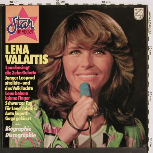Valaitis,Lena: Star für Millionen, Booklet Foc, Philips, D Typ: LP Best.-Nr.: V5435 Preis: 7,50 Euro