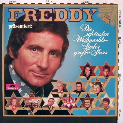 V.A.Freddy pres.  - Die schönsten: Weihnachts-Lieder Großer Stars, Polydor (98 0666 511), D, 1974 Typ: LP Best.-Nr.: V5709 Preis: 5,00 Euro
