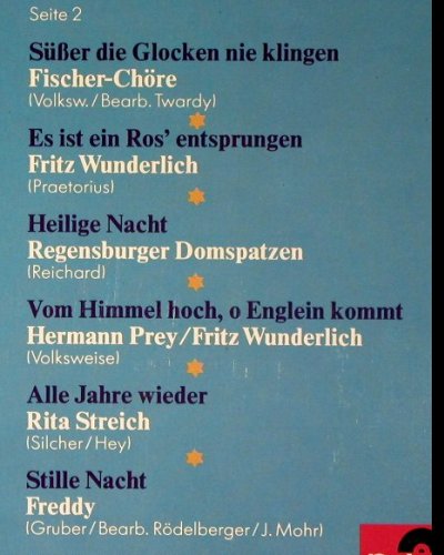 V.A.Freddy pres.  - Die schönsten: Weihnachts-Lieder Großer Stars, Polydor (98 0666 511), D, 1974 Typ: LP Best.-Nr.: V5709 Preis: 5,00 Euro