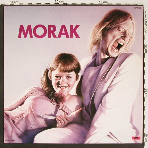 Morak: Same (Cover by Helnwein), Polydor (2376 113), D, 1980 Typ: LP Best.-Nr.: V5733 Preis: 12,50 Euro