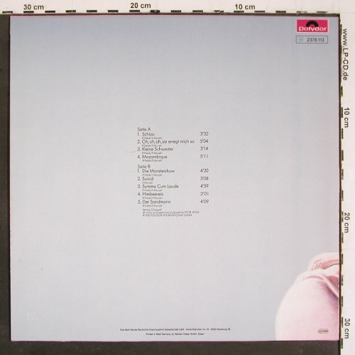 Morak: Same (Cover by Helnwein), Polydor (2376 113), D, 1980 Typ: LP Best.-Nr.: V5733 Preis: 12,50 Euro