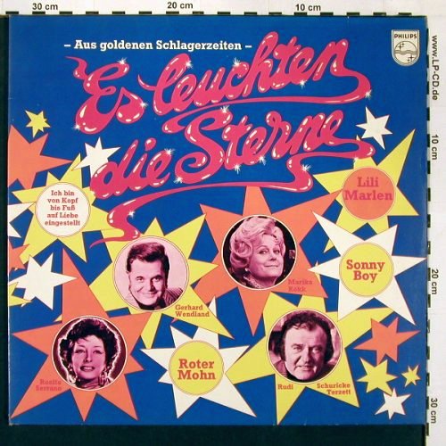 V.A.Es Leuchten die Sterne: aus Goldenen Schlagerzeiten, Foc, Philips (6612 059), D Typ: 2LP Best.-Nr.: V5775 Preis: 7,50 Euro