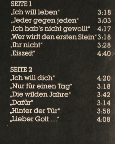 Maffay,Peter: Ich will Leben, Metronome (0060.482), D, 1982 Typ: LP Best.-Nr.: V5857 Preis: 5,00 Euro