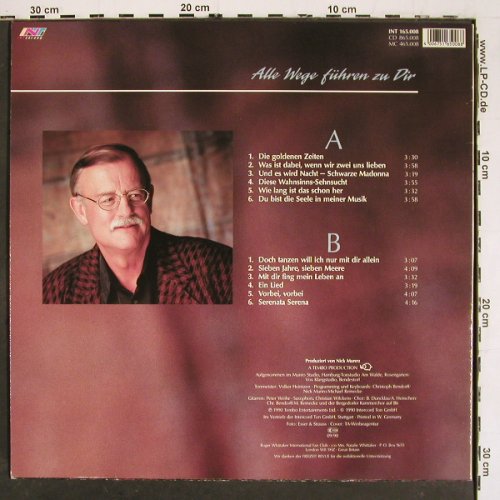 Whittaker,Roger: Alle Wege führen zu Dir, Intercord (INT 165.008), D, 1990 Typ: LP Best.-Nr.: V5905 Preis: 6,00 Euro