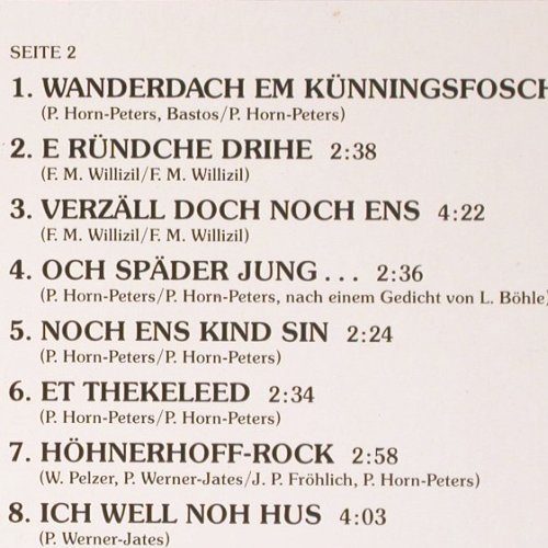 Höhner: Ihre Grssten Erfolge, Metronome(831 495-1), D, 1978 - LP - V5977 - 6,00 Euro