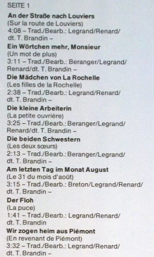 Vita,Helen: Die Frivolsten Chansons, Foc, Marcato (66 223 9), D, 1977 Typ: 2LP Best.-Nr.: V6001 Preis: 9,00 Euro