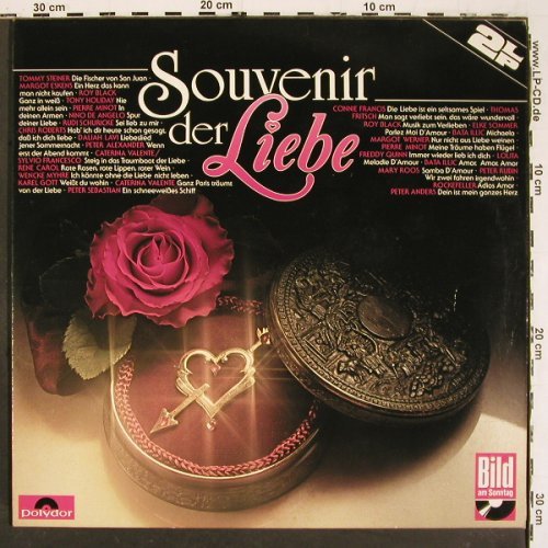 V.A.Souvenir der Liebe: Tommy Steiner... Peter Anders, Polydor (815 973-1), D Typ: 2LP Best.-Nr.: V6060 Preis: 6,00 Euro