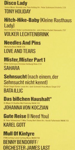 V.A.Starparade Aktuelle Ausgabe 78: Tony Holiday ... Zamfir / Last, Polydor (2459 134), D, 1978 Typ: LP Best.-Nr.: V6061 Preis: 5,00 Euro