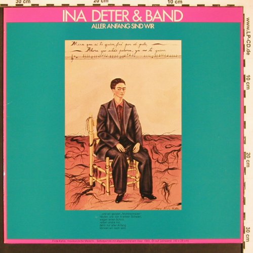 Deter,Ina & Band: Aller Anfang Sind Wir, Up Records(UP 3003), D, 1981 - LP - V6092 - 6,00 Euro