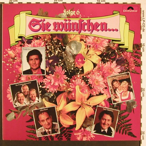V.A.Sie Wünschen.. Folge 6: Alfons Baue... Georg Blädel, 12Tr., Polydor(2437 997), D, 1979 - LP - V6105 - 3,00 Euro