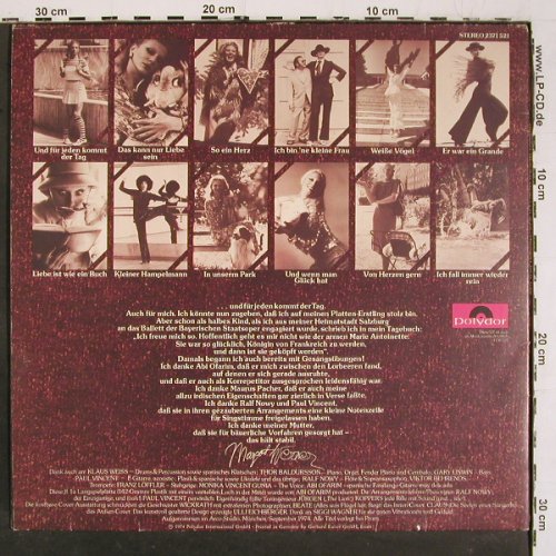 Werner,Margot: Und für jeden kommt der Tag, Foc, Polydor (2371 521), D, 1974 Typ: LP Best.-Nr.: V6486 Preis: 7,50 Euro