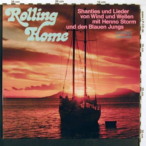 V.A.Rolling Home: Shanties u.Lieder...mit Henno Storm, Baccarola (88 980 XLU), D, 1975 Typ: 2LP Best.-Nr.: V6515 Preis: 7,50 Euro