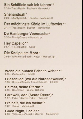 V.A.Rolling Home: Shanties u.Lieder...mit Henno Storm, Baccarola (88 980 XLU), D, 1975 Typ: 2LP Best.-Nr.: V6515 Preis: 7,50 Euro