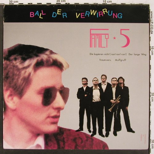 Family 5: Ball der Verwirrung, 5Tr. EP, Teldec(6.25662), D, 1983 - LP - V6727 - 12,50 Euro