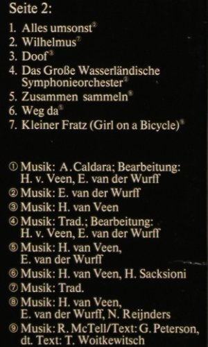Van Veen,Herman: Die Musikfabel von der Ente Quak, Polydor (825 256-1), D, Foc, 1985 Typ: 2LP Best.-Nr.: V6962 Preis: 7,50 Euro.