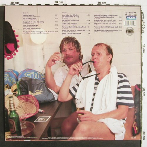 Klaus & Klaus: Schwer ist der Beruf, 17 Tr., Teldec(6.26443 AP), D, 1986 - LP - V6994 - 5,00 Euro
