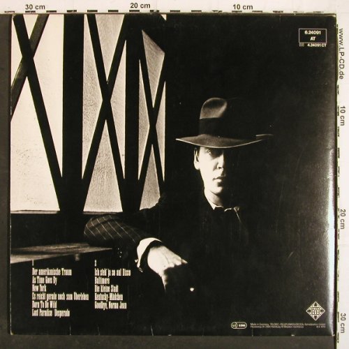 Lindenberg,Udo: Der Detektiv, Rock Revue 2, Foc, Telefunken(6.24091 AT), D, Booklet, 1979 - LP - V7032 - 9,00 Euro