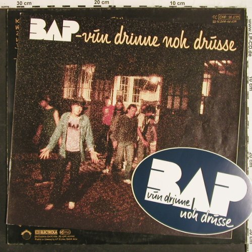 BAP: Vun Drinne Noh Drusse, Foc, Sticker, Musikant(066-46 639), D, Booklet, 1982 - LP - V7045 - 7,50 Euro