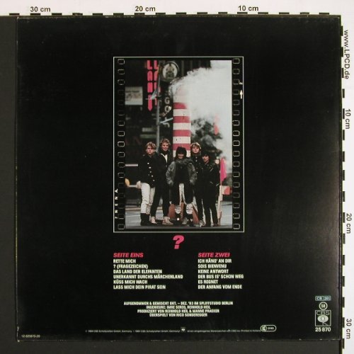 Nena: ? (Fragezeichen), CBS(CBS 25 870), NL, 1984 - LP - V7054 - 6,00 Euro