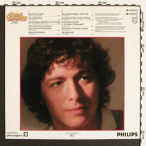 Cornelius,Peter: Zwei, Philips(6435 074), D, 1980 - LP - V7146 - 6,00 Euro