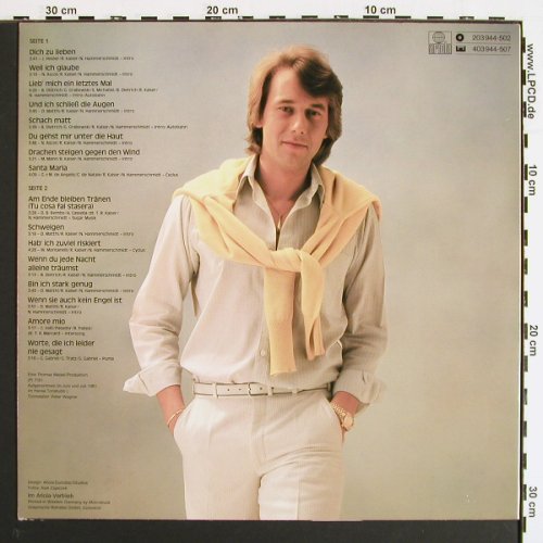 Kaiser,Roland: Dich zu lieben, Ariola(203 944-502), D, 1981 - LP - V7150 - 5,00 Euro