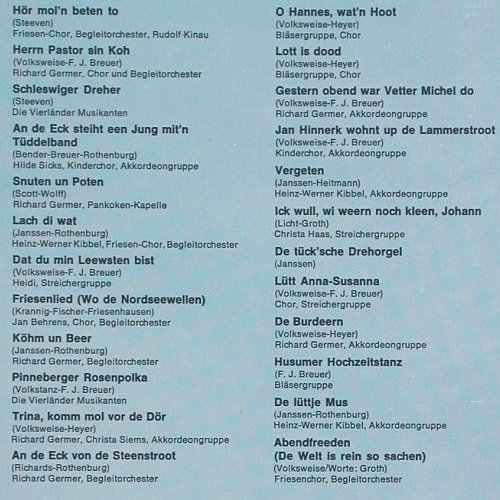 V.A.H&ouml;r Mol'n Beten To: Sprecher: Rudolf Kinau,Chr.Siems, Karussell(635 224), D, 14 Tr.,  - LP - V7154 - 5,00 Euro