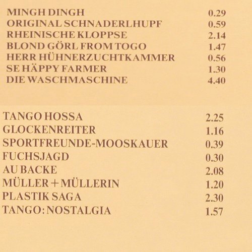 Kahlhofer,Eckart: Poet des sinnvollen Unsinns,Live HH, CBS (80583), D, 1974 Typ: LP Best.-Nr.: V7167 Preis: 5,00 Euro.