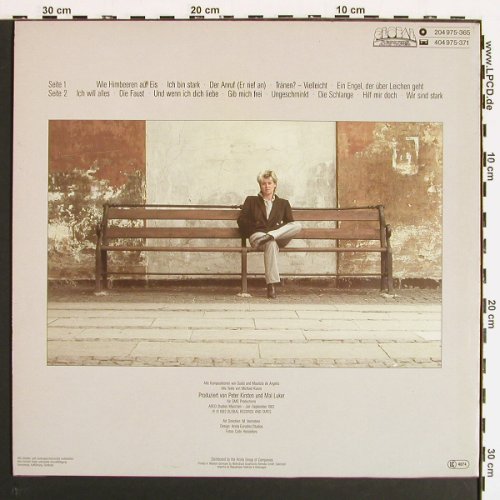 Gitte: Ungeschminkt, Global (204 975-365), D, 1982 Typ: LP Best.-Nr.: V7179 Preis: 5,00 Euro.