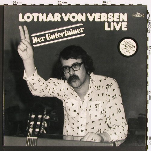 von Versen,Lothar: Der Entertainer - Live, Foc, Intercord(INT 180.026), D, 1976 - 2LP - V7210 - 7,50 Euro