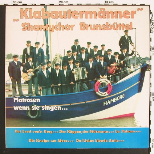 Klabautermänner-ShantyC Brunsb&uuml;ttel: Matrosen wenn sie singen..., MVS(MVS 10 33 46), D,  - LP - V7216 - 7,50 Euro