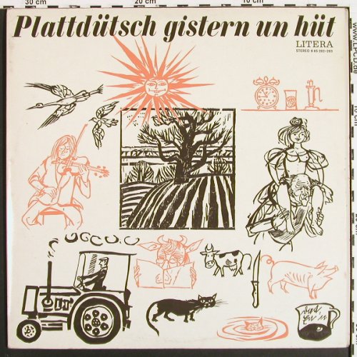 V.A.Plattd&uuml;tsch gistern un h�t: Gerd Michels, Rostocker Nonett.,Foc, Litera(8 65 282/283), DDR,43Tr., 1980 - 2LP - V7275 - 9,00 Euro