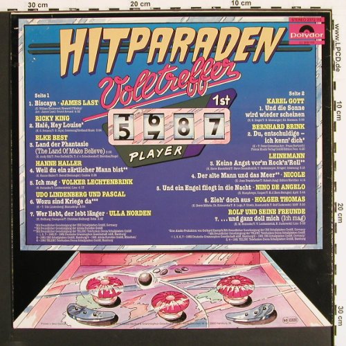 V.A.Hitparaden Volltreffer: James Last.. Rolf u.s.Freunde, Polydor(2372 115), D, 1981 - LP - V7303 - 3,00 Euro