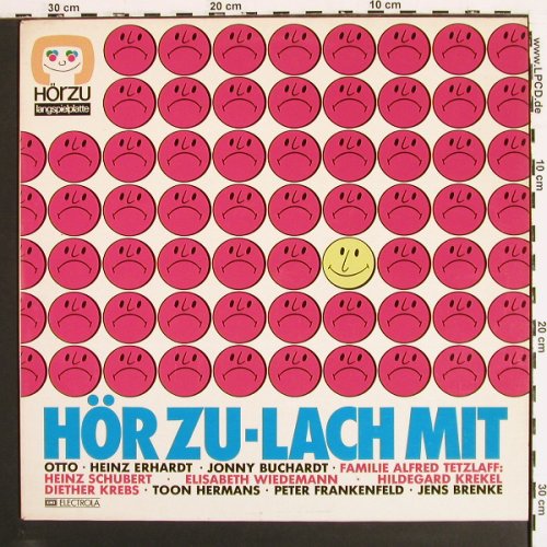 V.A.H&ouml;rZu-Lach Mit: Otto... Jens Brenke,  7 Tr., H�rZu/EMI(1C 062-29 554), D, 1974 - LP - V7311 - 6,00 Euro