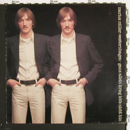 M&uuml;ller-Westernhagen,Marius: Ganz allein Krieg ich's nicht hin, WB(WB 56 381), D, m-/vg+, 1977 - LP - V7316 - 6,00 Euro