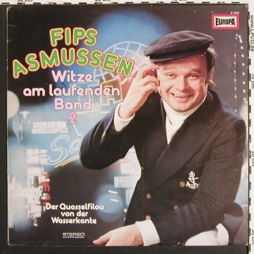 Asmussen,Fips: Witze am Laufenden Band 2, Europa(E 1049), D, 1975 - LP - V7333 - 5,00 Euro
