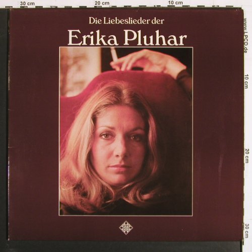 Pluhar,Erika: Die Liebeslieder der, Foc, Telefunken (6.22357 AS), D, 1975 Typ: LP Best.-Nr.: V7355 Preis: 5,00 Euro.