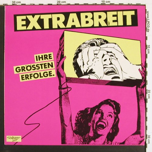 Extrabreit: Ihre Gr&ouml;ssten Erfolge, Reflektor (0060.348), D, 1980 Typ: LP Best.-Nr.: V7378 Preis: 6,00 Euro.